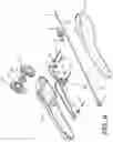 Fig. 13 - Wheel lock for thumbwheel actuated device