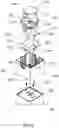 Fig. 06 - Light fixture mounting bracket and canopy assembly