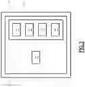 Fig. 04 - Electronic display management device for a head-up display screen and associated display system, management method and computer program product