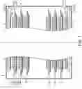 Fig. 02 - Battery including bipolar cells that have an edge insulating device supported by a support frame