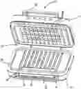 Fig. 01 - CONTACT GRILL WITH PASSIVE SMOKE REDUCTION