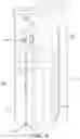 Fig. 06 - Adjustable cervical traction assemblies for person support apparatuses