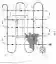 Fig. 07 - Crisscross boustrophedonic flight patterns for UAV scanning and imaging