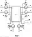Fig. 02 - System for converting and transporting electrical energy for the internal hybridization of an aircraft with turbojet engines