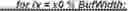 Fig. 27 - Prediction using extra-buffer samples for intra block copy in video coding