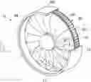 Fig. 01 - Electric module for an aircraft fan comprising blades with improved attachment