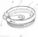 Fig. 02 - A Rotary Lid and a Drinking Cup Thereof