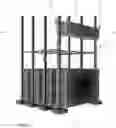 Fig. 03 - Elevator cage for energy storage and delivery system