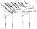 Fig. 01 - Threaded pile and solar support structure