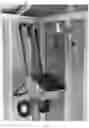 Fig. 09 - Shed organizing systems including self-leveling mounting plates and tool supporting sections