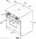 Fig. 02 - Oven cavity wrapper having a structural embossment and associated convection features