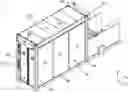 Fig. 01 - One-way pass-through system with return block for use in buildings, and a corresponding building having a one-way pass-through system of this kind