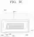 Fig. 32 - Display module having glass substrate formed with side wirings and method for manufacturing same