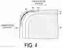 Fig. 05 - Display device with a curved portion for improved realiability