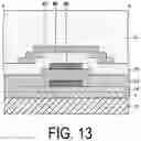 Fig. 14 - Display device with a curved portion for improved realiability