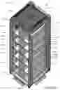 Fig. 04 - Battery cabinet with flame protection/management construction