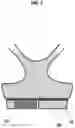 Fig. 06 - Athletic Bra with Heavy Duty Hook-and-Loop Type Fasteners for Size and Compression Adjustment