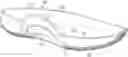 Fig. 01 - Midfoot support structures for articles of footwear