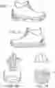 Fig. 06 - Method concerning the application of a sole obtained bending the edges of a flat non-trimmed sole on an upper for obtaining a shoe and a thus obtained shoe