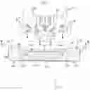 Fig. 01 - Internal support system for cushions, mattresses and the like