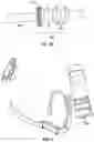 Fig. 10 - Ear mounted cannular nasal breathing filter