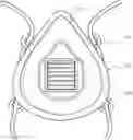Fig. 01 - FACE MASK WITH REMOVABLE FILTER