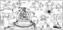 Fig. 01 - Wearable inflatable headpiece with automated soap bubble production mechanism