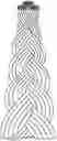 Fig. 01 - Braided cord with changing cross-sectional area