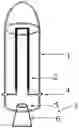 Fig. 01 - Propulsion method based on liquid carbon dioxide phase change and propulsion device thereof