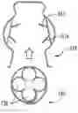 Fig. 01 - Insert for mounting multiple cables in cable hanger