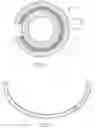 Fig. 02 - Metal seal comprising a textured outer sealing layer