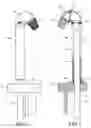 Fig. 02 - Exhaust vent and utility termination for HVAC line sets and electrical wires