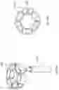 Fig. 53 - Connector Structure For Connecting Optical Conduits, Crimping Device And Push-Out Device Therefor, And Light Blocking Element For A Connector Part