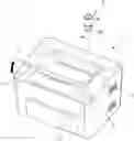 Fig. 01 - Toner refill cartridge with automatic refilling structure