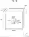 Fig. 12 - Planar antenna, layered antenna structure, and window glass for vehicle