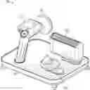 Fig. 01 - VERSATILE HANDHELD MASSAGING SYSTEM