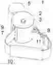 Fig. 01 - Device for supporting and securing scooters and derived vehicles