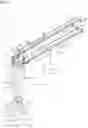 Fig. 07 - Linear motor stator arrangement with external convective forced cooling