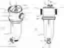 Fig. 01 - Filter for the treatment of a fluid in a heating and/or cooling system