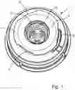 Fig. 02 - Valve closure with concentric spring-loaded moving valve members, the internal valve member having axial protrusions
