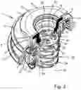Fig. 03 - Valve closure with concentric spring-loaded moving valve members, the internal valve member having axial protrusions