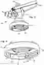 Fig. 04 - Valve closure with concentric spring-loaded moving valve members, the internal valve member having axial protrusions