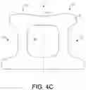 Fig. 16 - Block with curved engagement surfaces for maintaining even setback