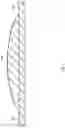 Fig. 08 - Selectively frosted optical element for beam shaping