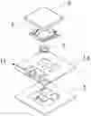 Fig. 01 - MEMBRANE CIRCUIT BOARD OF KEYBOARD AND KEYBOARD STRUCTURE
