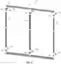 Fig. 07 - Case frame and door assembly for a merchandiser