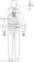Fig. 01 - Safety harness with removable rigid dorsal force-transfer member