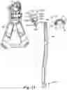 Fig. 14 - Safety harness with removable rigid dorsal force-transfer member