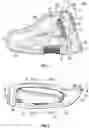 Fig. 05 - Golf club head with heel and toe stiffeners