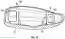 Fig. 09 - Golf club head with heel and toe stiffeners